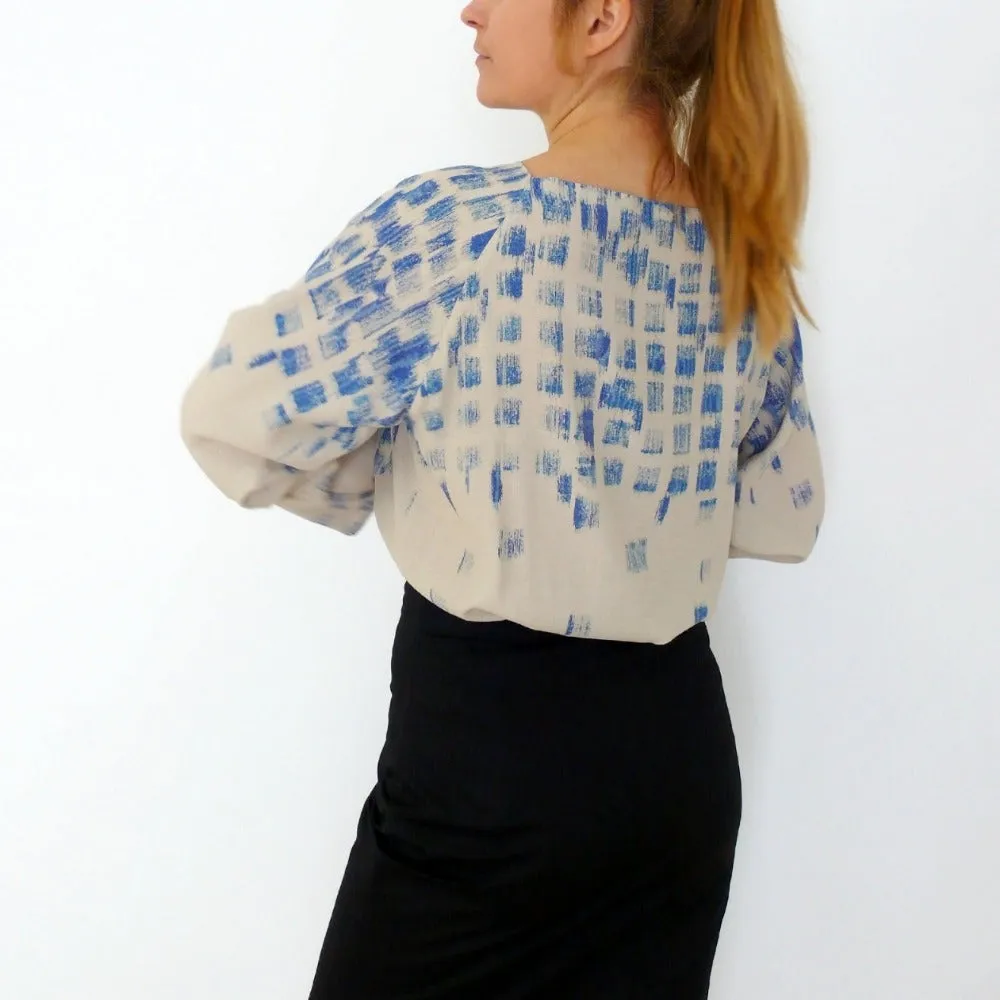 Relaxed Fit Blouse Sewing Pattern N.77