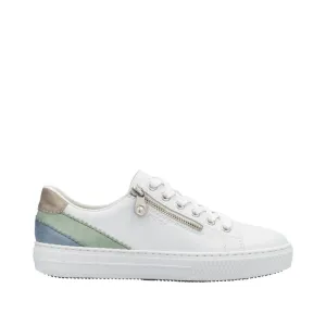 Rieker - L5900-80 - Weiss/Mint/Bleu/Perle - Shoes