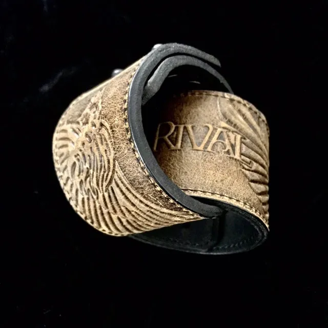 RIVAL SONS LIONS LEATHER CUFF SET