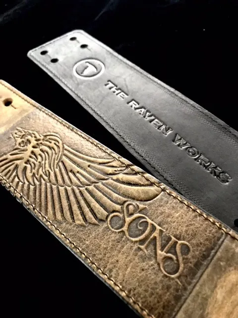 RIVAL SONS LIONS LEATHER CUFF SET