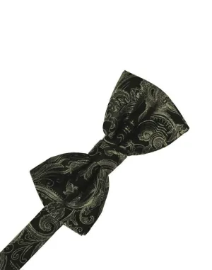 Sage Tapestry Kids Bow Tie