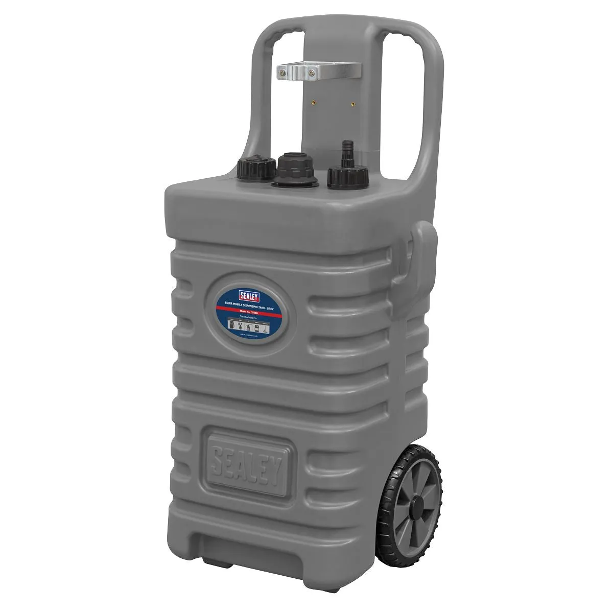 Sealey Mobile Dispensing Tank - Grey 55ltr