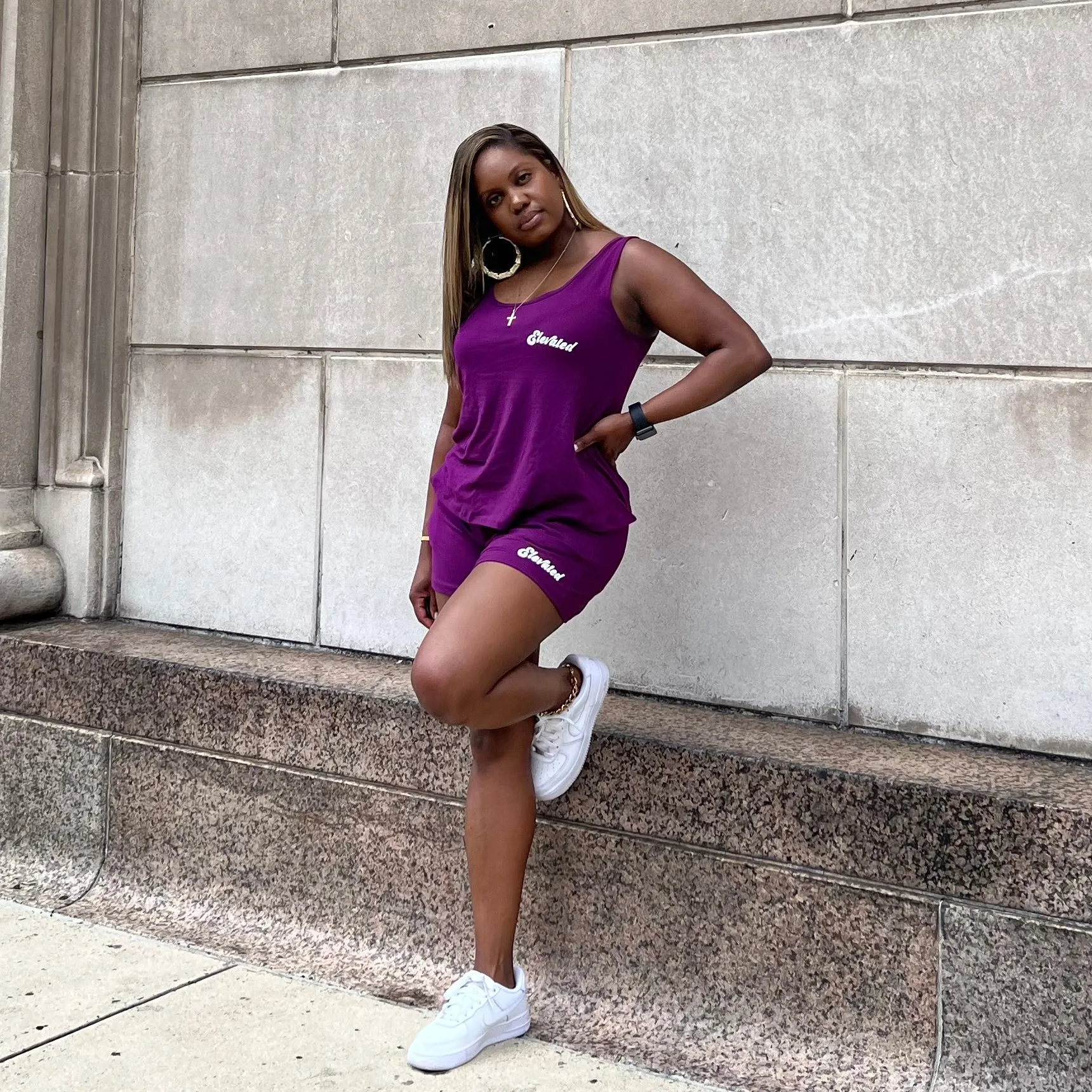 Seventies Tank Top Short Set