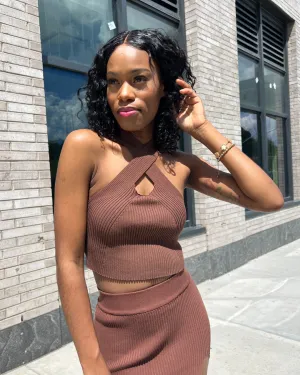 Soft Knit Halter Top
