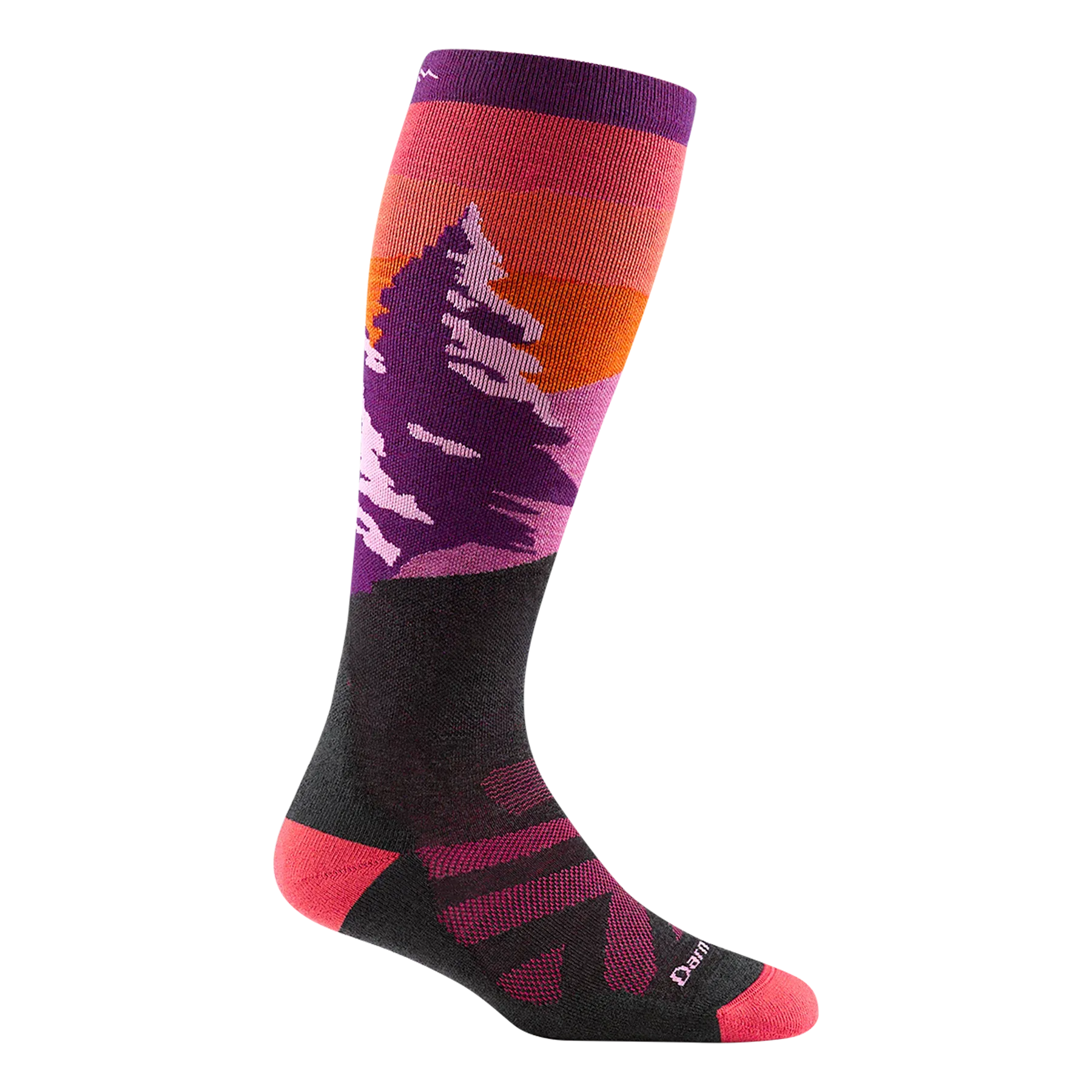 Solstice Over-The-Calf Midweight Ski & Snowboard Sock w/ Cushion (Women's) - D8023W