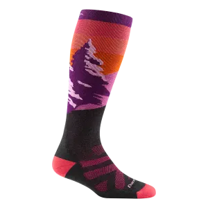 Solstice Over-The-Calf Midweight Ski & Snowboard Sock w/ Cushion (Women's) - D8023W