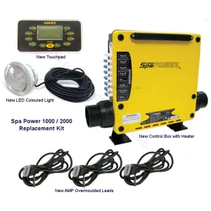 Spa Power 1000 Replacement Kit - also Spa Power 2000 Digital