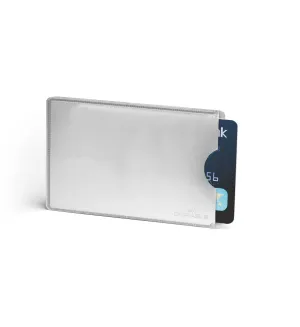 Tasca Porta Carte di Credito RFID SECURE Durable Argento