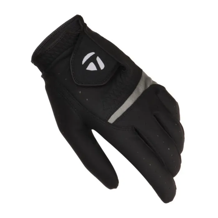 TaylorMade Men’s Durable Grip 3.0 Glove - Black - LH
