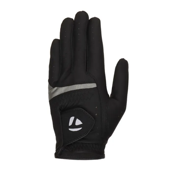 TaylorMade Men’s Durable Grip 3.0 Glove - Black - LH