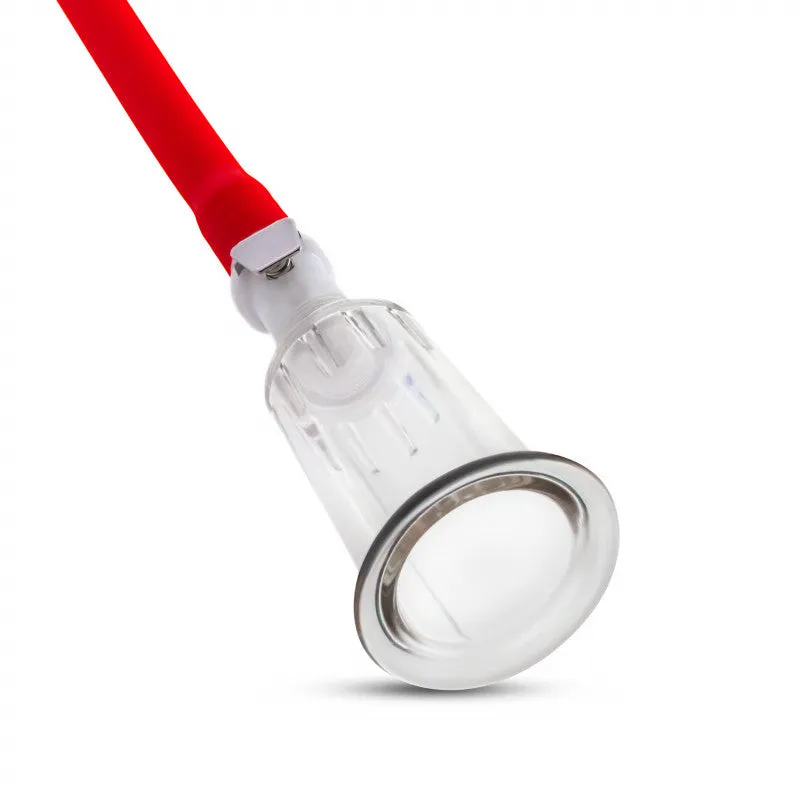Temptasia – Nipple Pumping Cylinders – Set of 2  (0.75 Inch Diameter) - Clear
