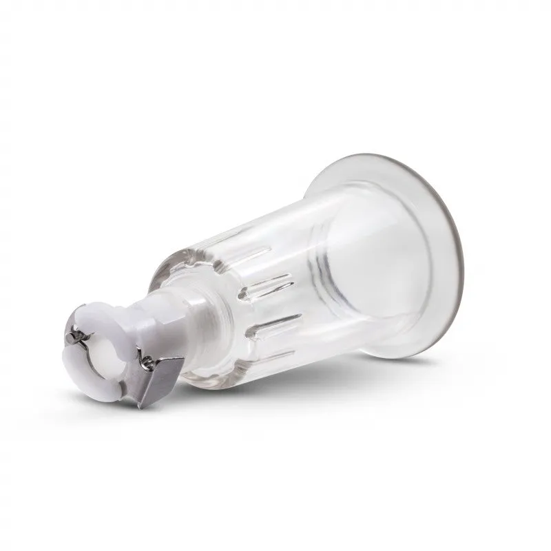Temptasia – Nipple Pumping Cylinders – Set of 2  (0.75 Inch Diameter) - Clear