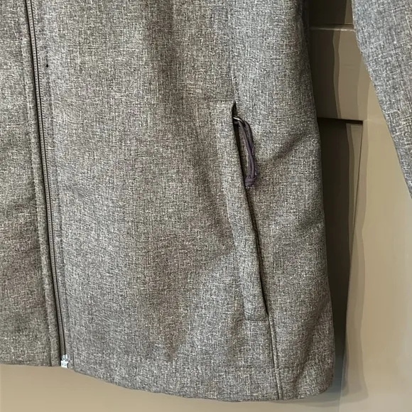 The North Face Apex Bionic Soft Shell Jacket Full Zip Gray Women's Size Small