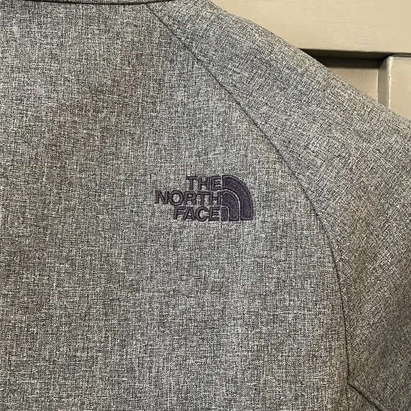 The North Face Apex Bionic Soft Shell Jacket Full Zip Gray Women's Size Small