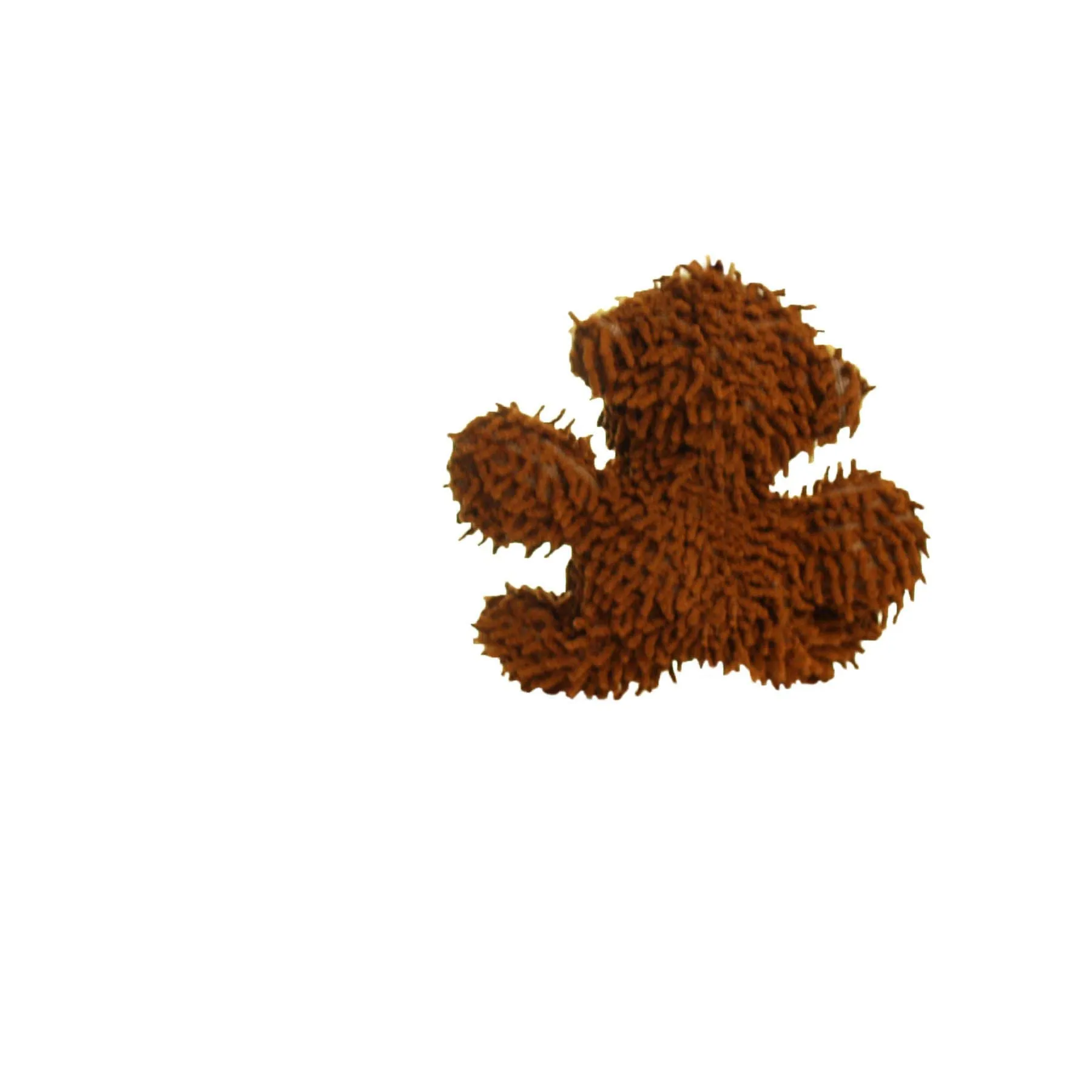 Tuffy Dog Toys - VIP Products - Mighty Jr Microfiber Ball Monkey, Durable, Squeaky Dog Toy