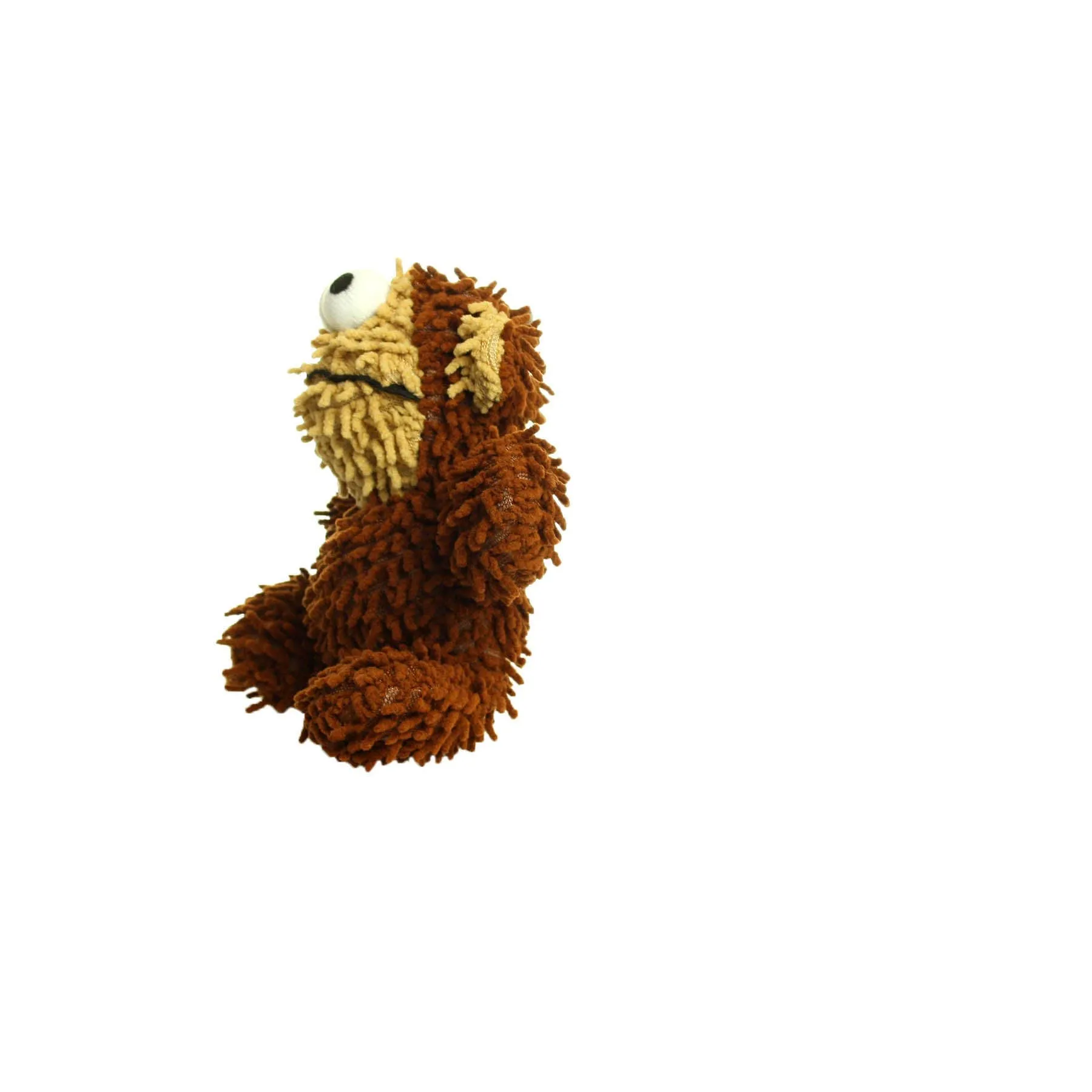 Tuffy Dog Toys - VIP Products - Mighty Jr Microfiber Ball Monkey, Durable, Squeaky Dog Toy