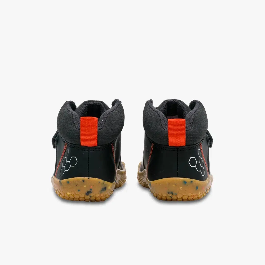 Vivobarefoot Primus Ludo Hi Preschool Obsidian