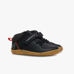 Vivobarefoot Primus Ludo Hi Preschool Obsidian
