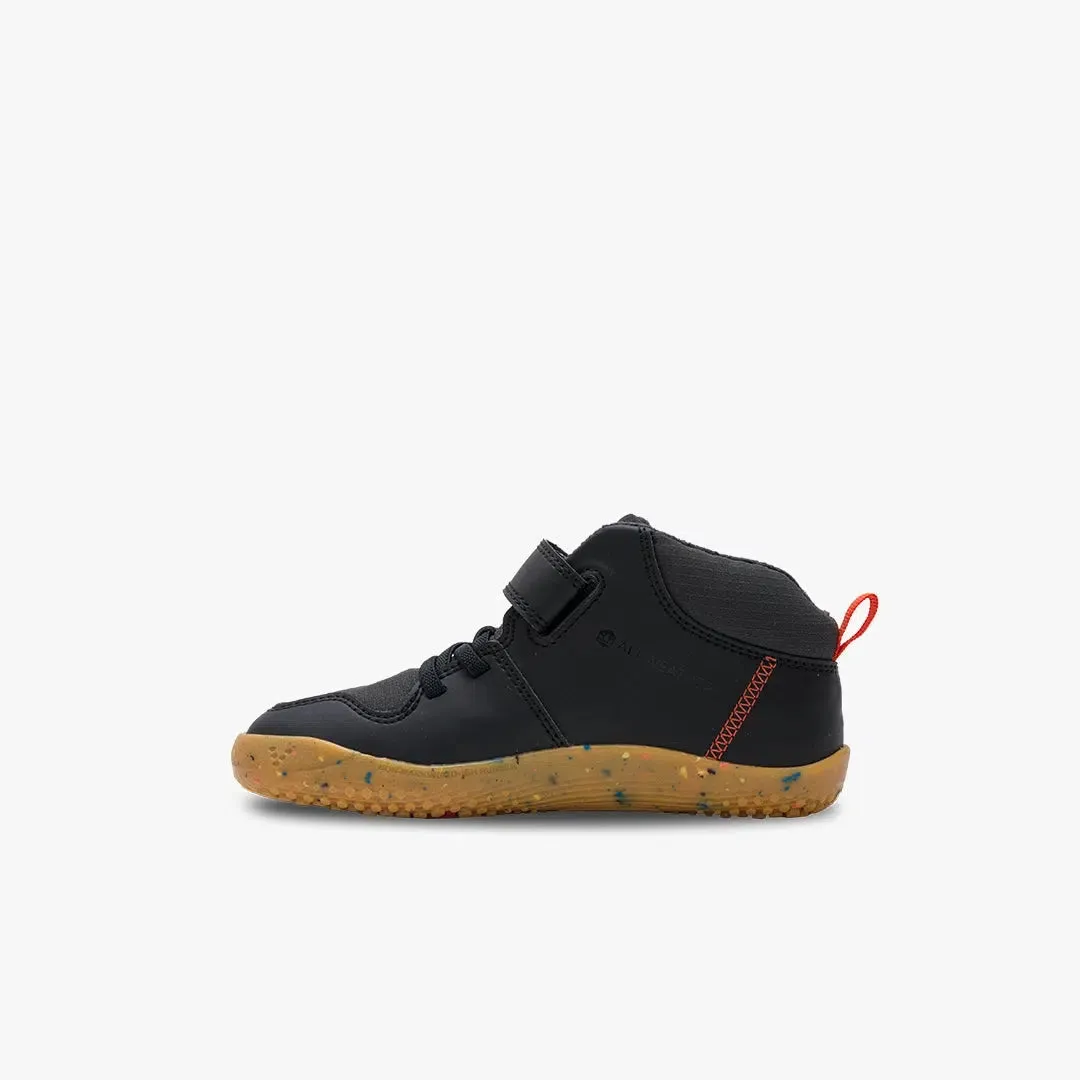Vivobarefoot Primus Ludo Hi Preschool Obsidian