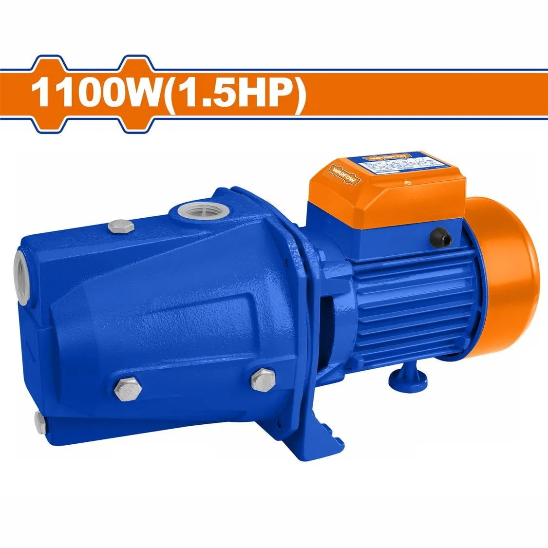 Wadfow Self Priming Jet Pump 1100W(1.5HP) - WWPJA04
