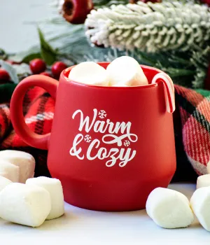 Warm & Cozy –  Red Christmas Mug