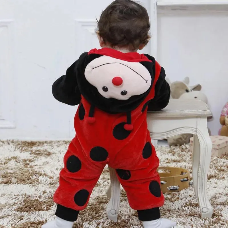 Warm Baby Fleece Romper