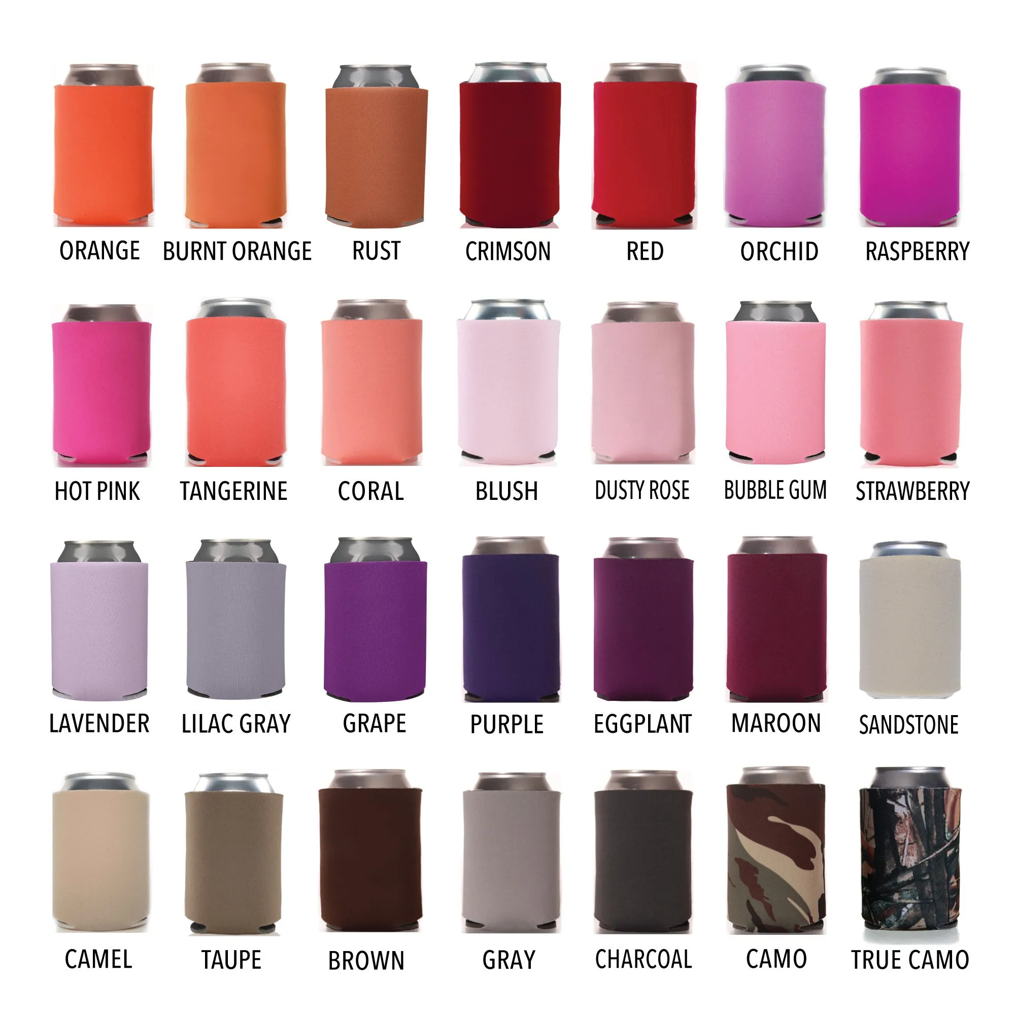 Wedding Can Cooler #233R - Custom Venue Illustration