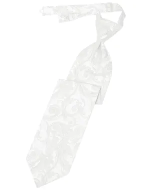 White Tapestry Kids Necktie