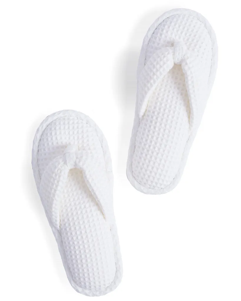 White Waffle Slippers (OUT OF STOCK)