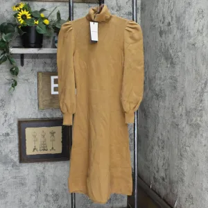Who What Wear Women's Puff Long Sleeve High Neck Sweater Dress 77332438
