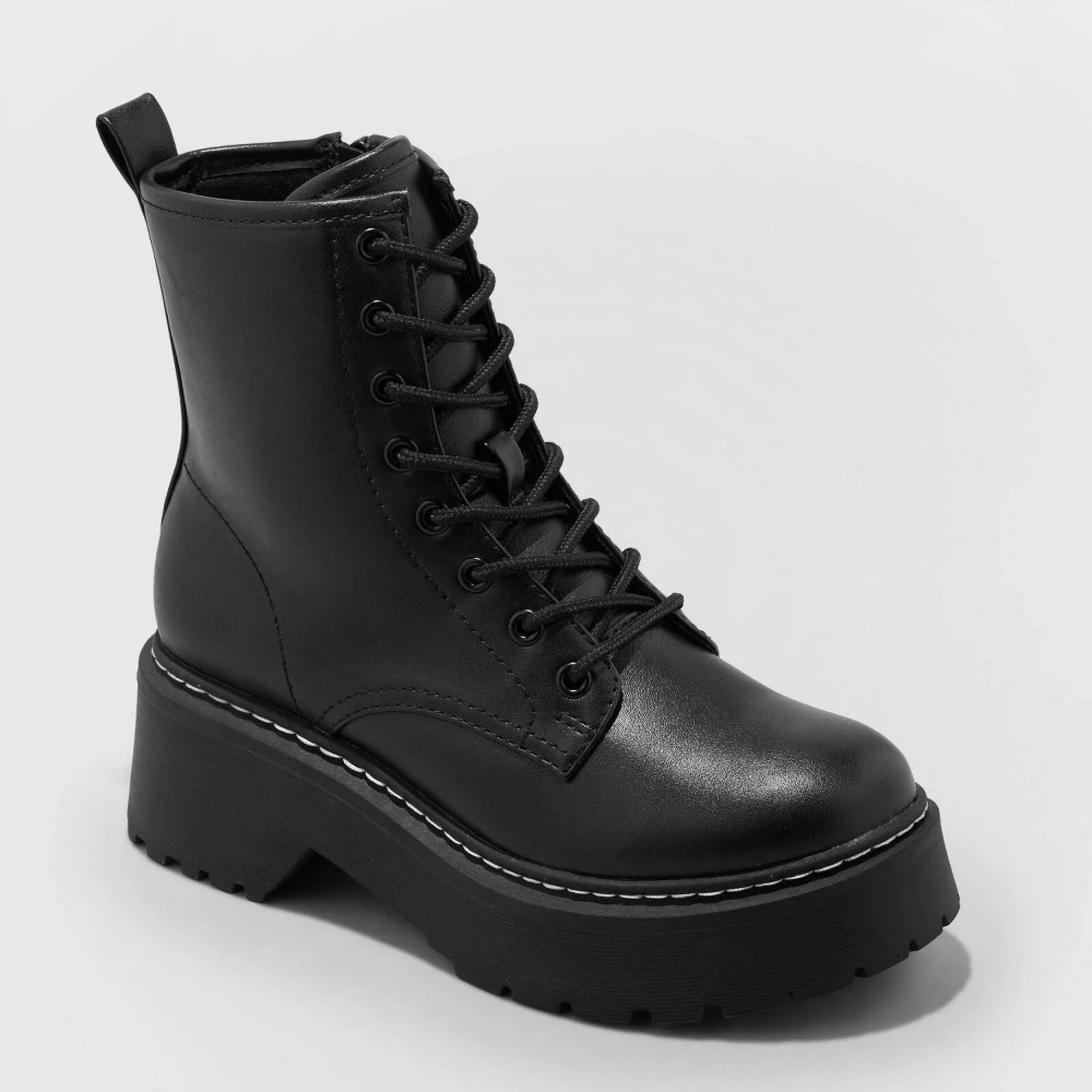 Wild Fable Women's Zea Combat Boots 87930209 Black 9M