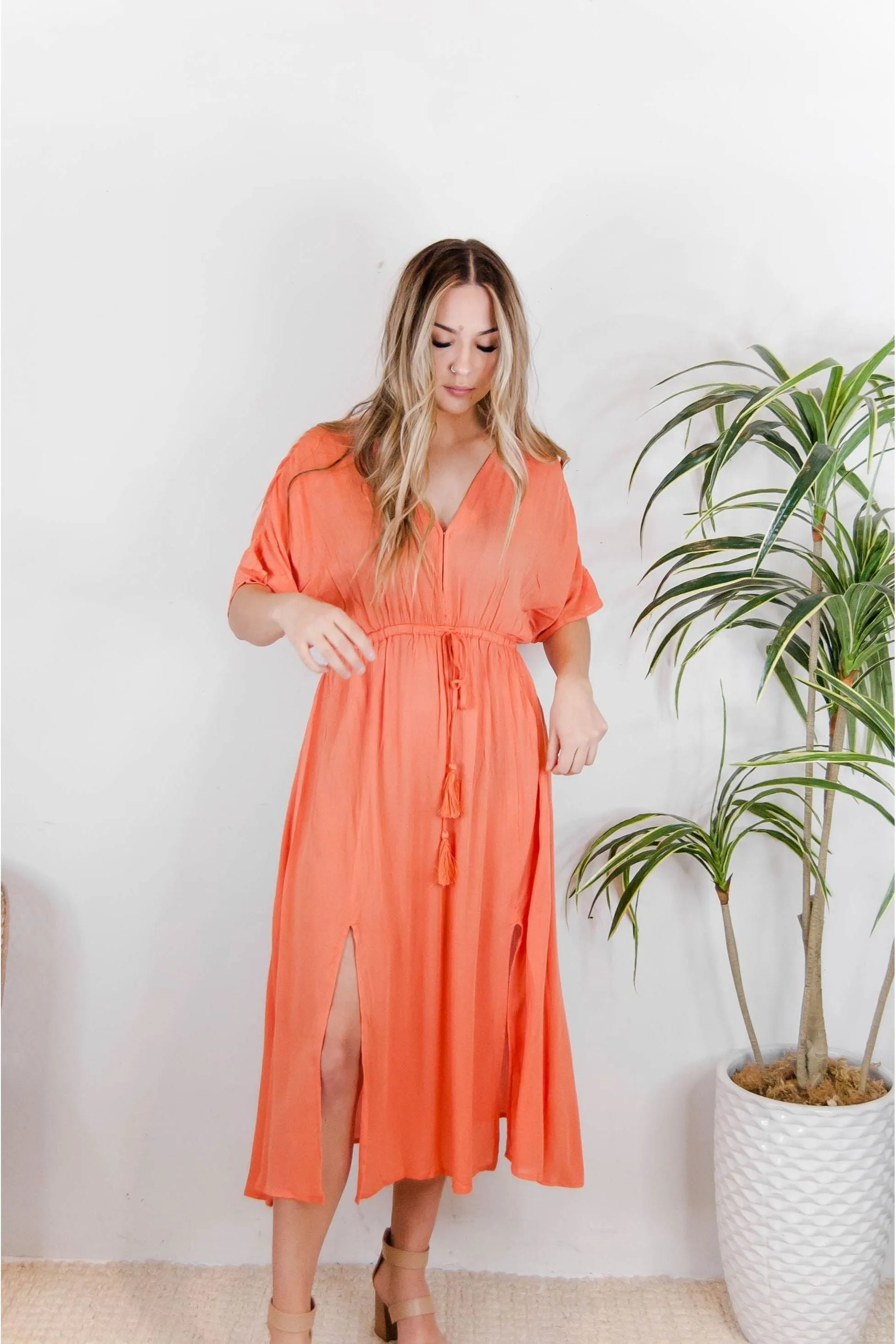 Woven Maxi Dress