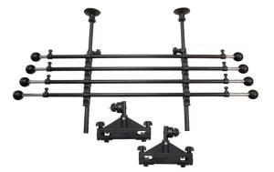 XtremeAuto® Durable Universal Deluxe Heavy Duty Dog Guard Pet Car Barrier Cage