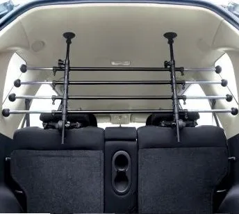 XtremeAuto® Durable Universal Deluxe Heavy Duty Dog Guard Pet Car Barrier Cage