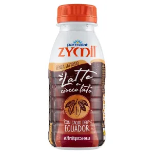 Zymil latte e cioccolato laktosefreie Milch und Schokolade mit Kakao aus Ecuador altromercato 250 ml